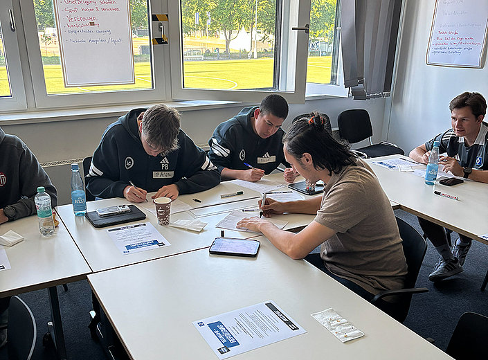 Erste Kurzschulung „Trainieren im Trainerteam“
