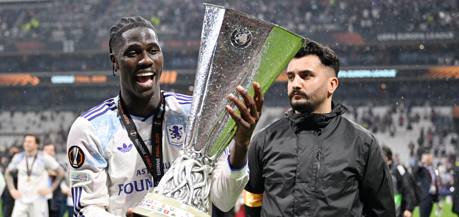 Ex-HSVer Amadou Onana gewinnt die Europa League