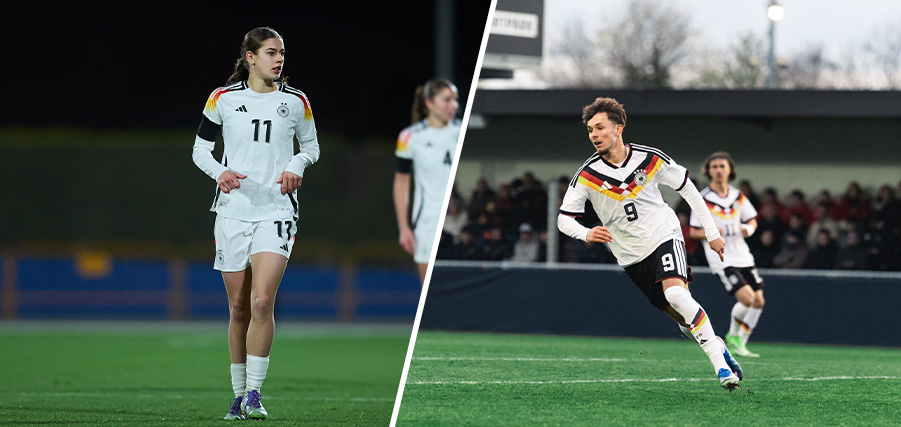 Geteilte Freude ist doppelte Freude: Duo im Interview vor U19-EM