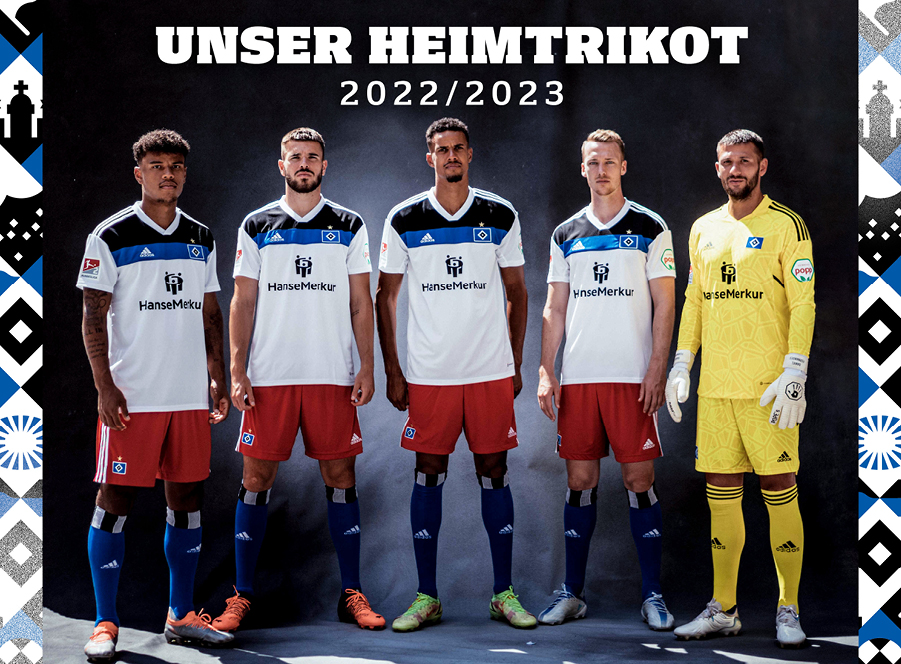 Hamburger SV Pin Trikot Fussball Bundesliga Hamburg HSV 