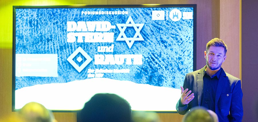 Davidstern und Raute: Ein Abend des Erinnerns und des Miteinanders