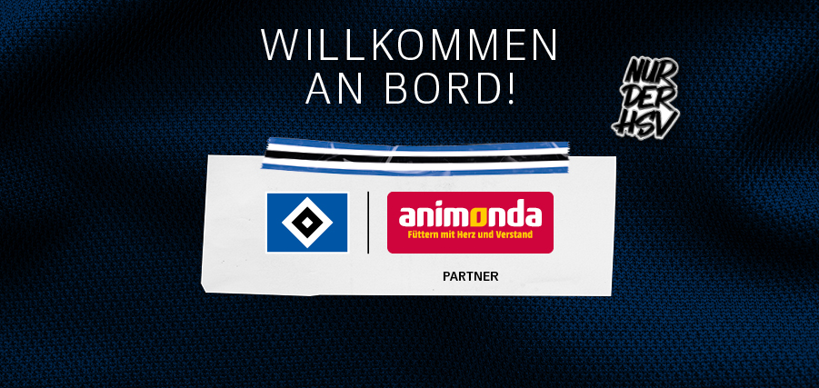 Tierisch gute Partner: HSV begrüßt animonda