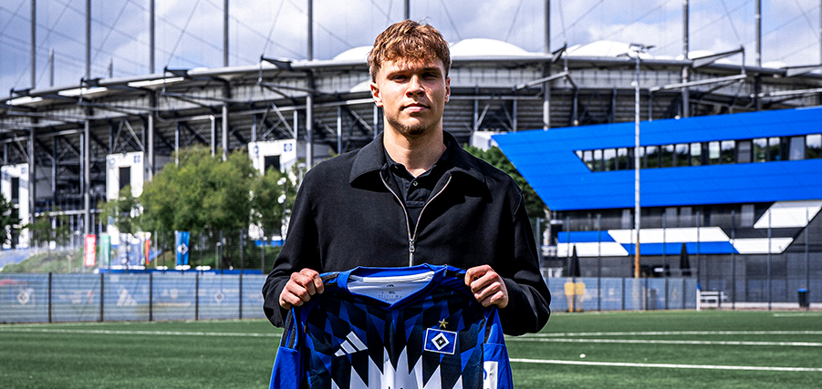 Finn Barkowsky signs first professional contract with Hamburger SV