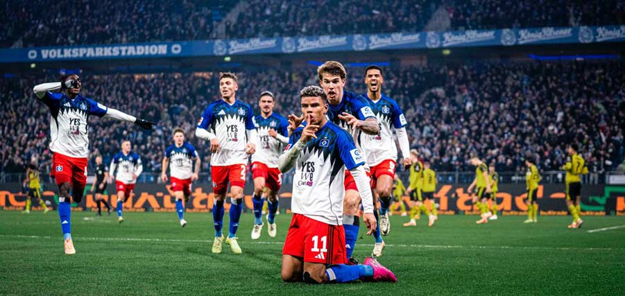 1:1 - Der HSV erkämpft späten Punktgewinn gegen den BVB