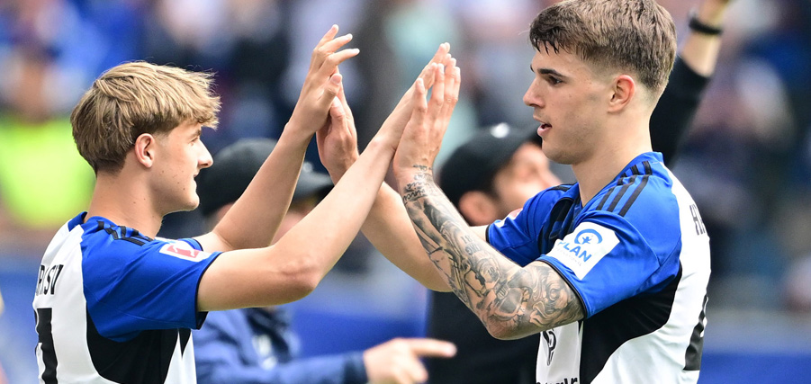 Louis Lemke jüngster HSV-Profi der Geschichte