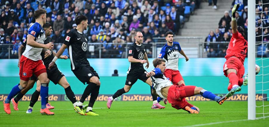 "Es gibt diese Tage, an denen der Ball nicht rein will"