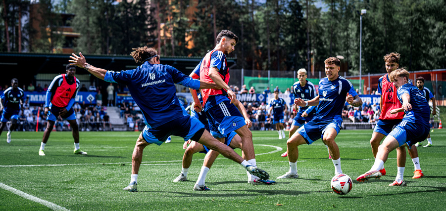 HSV nimmt Fahrt auf: So lief der Trainingsauftakt im Ötztal