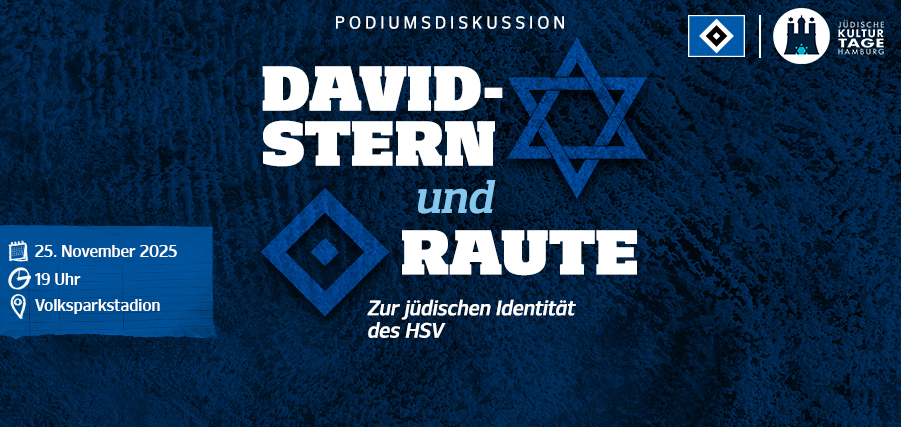 Davidstern und Raute - Der HSV bei den Jüdischen Kulturtagen