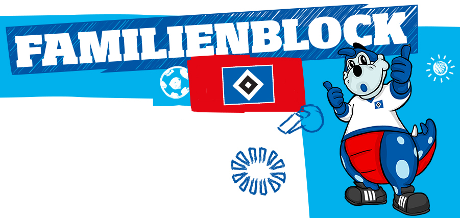 Familienblock im Volksparkstadion