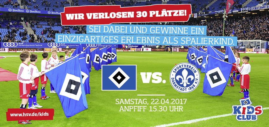 Werde Spalierkind im Volksparkstadion