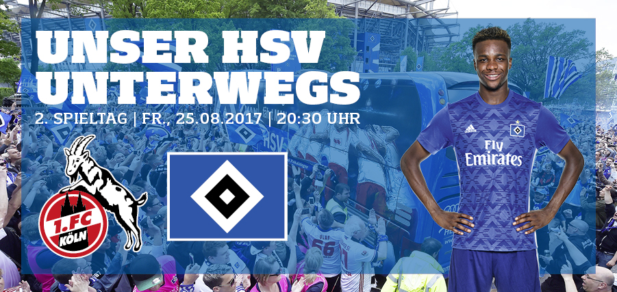 HSV Unterwegs in Koeln2