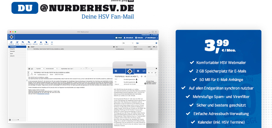 WebmailNurDerHSV 901x427