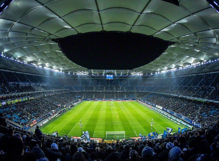 Volksparkstadion Flutlicht 664